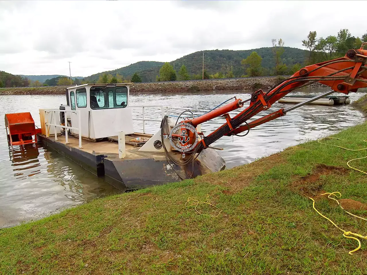 Aquatic Weed Harvester AquaMog PRX-163  For Rent